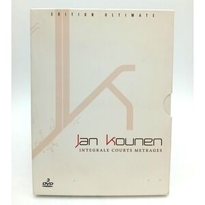 Jan Kounen Intégrale‎ Courts Métrages Ultimate Edition 3 DVD PAL Region 2 VG